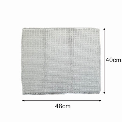 2 x Dish Drying Mat Absorbent Microfibre Mats Reversible Microfiber Kitchen Sink