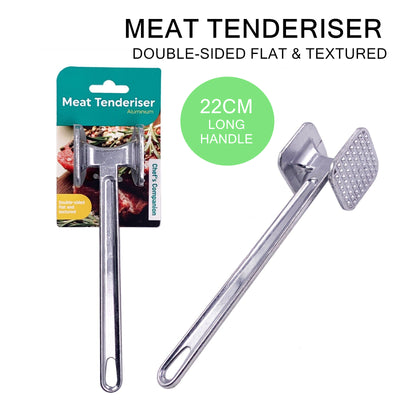 Aluminium Metal Meat Mallet Tenderiser Steak Beef Chicken Hammer Tenderizer Tool