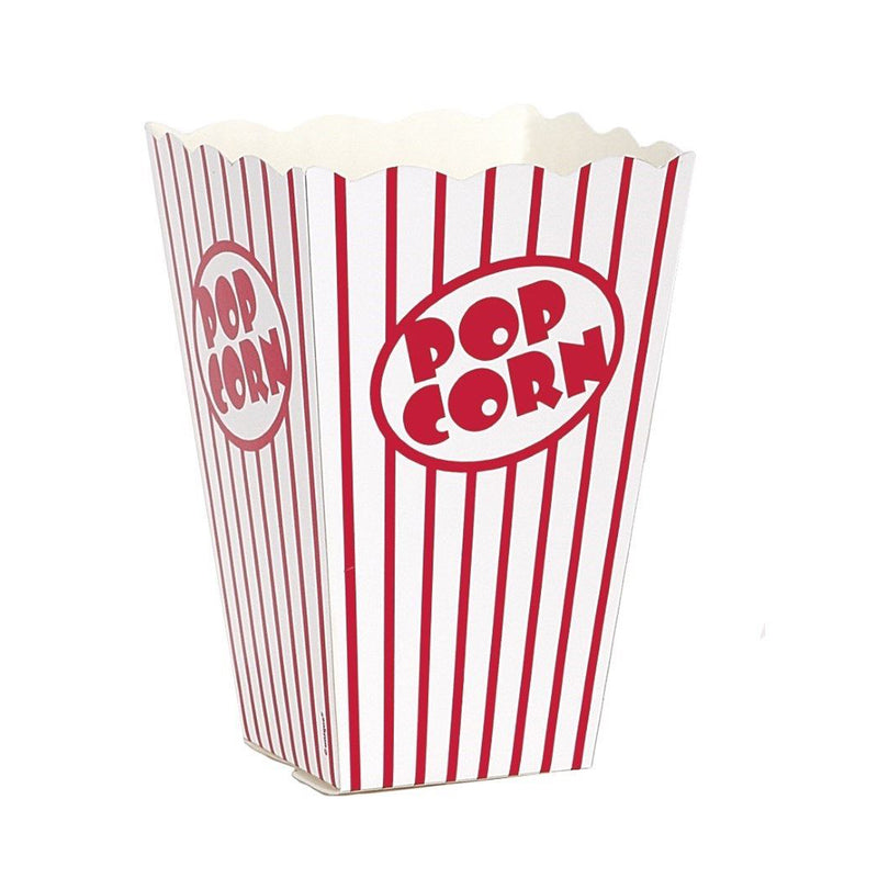 20 x Popcorn Boxes Circus Sleepover Birthday Party Supplies Movie Night Carnival Box