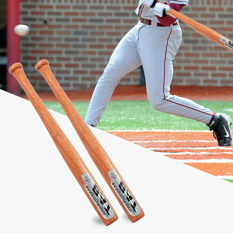 Wooden Baseball Bat Racket Outdoor Sports Softball Wood Base Ball 63cm/81cm