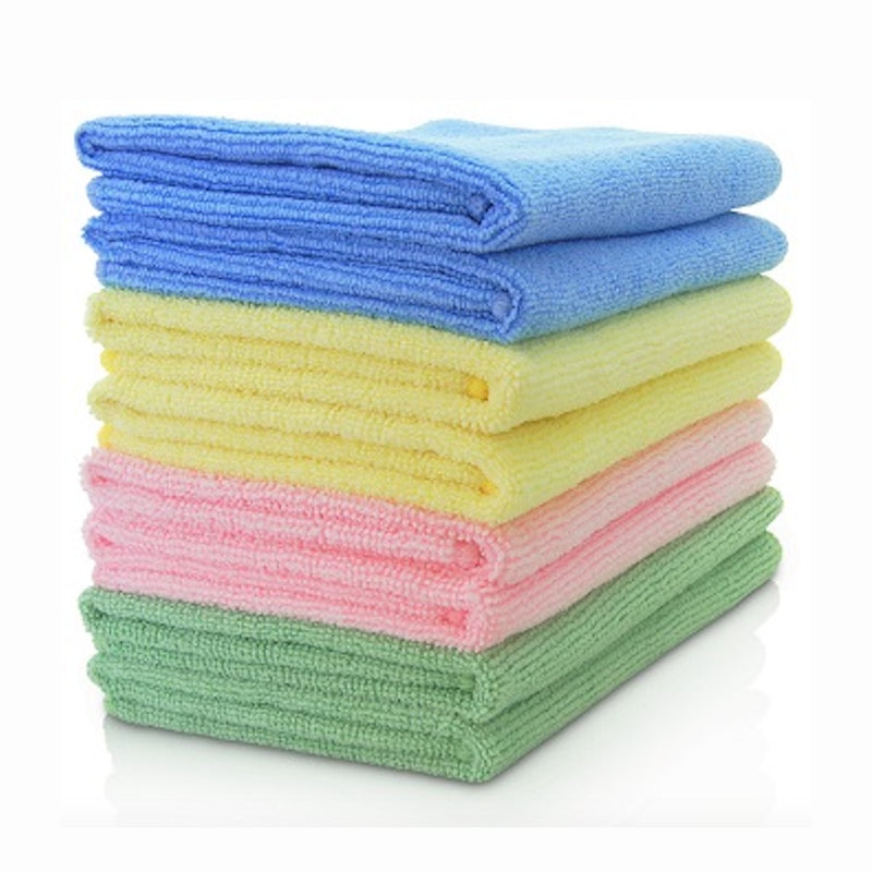 16PCS Microfibre Cleaning Cloth Microfiber Dish Car Gym Towel Glass Cloths 30x30cm