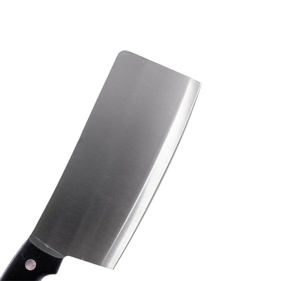 Cleaver Knife Stainless Steel Blade Kitchen Chef Cook Knives Sharp Butcher Meat Fruit