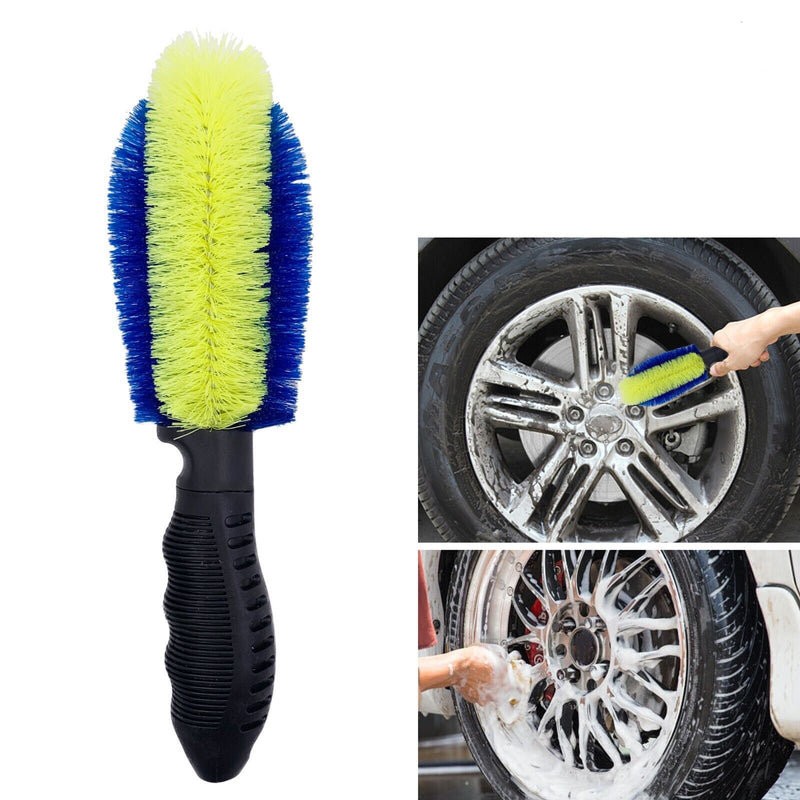 Car Vehicle Wheel Care Cleaning Brush Tyre Tire Rim Clean Scrub Cleaner Tool Wash