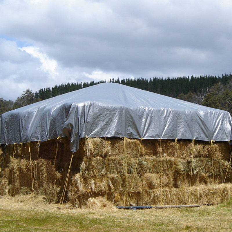 Heavy Duty Tarpaulin Waterproof Cover Shelter Camping Car Weatherproof Silver Tarp