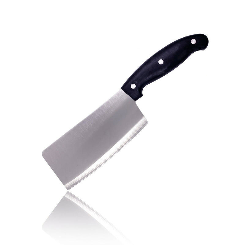 Cleaver Knife Stainless Steel Blade Kitchen Chef Cook Knives Sharp Butcher Meat Fruit