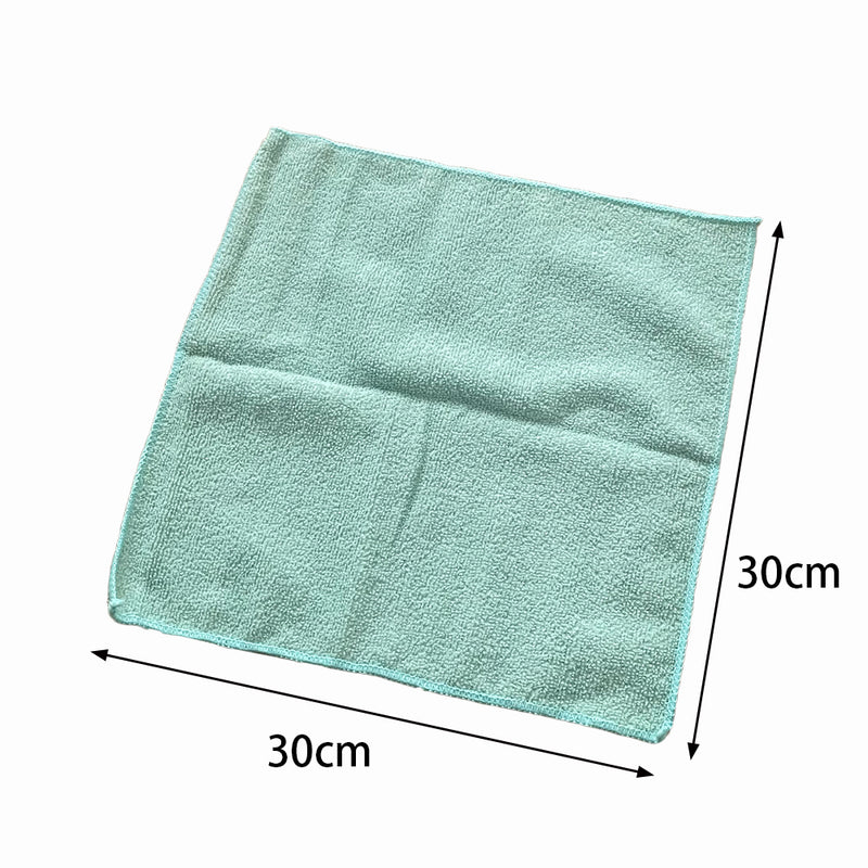 16PCS Microfibre Cleaning Cloth Microfiber Dish Car Gym Towel Glass Cloths 30x30cm