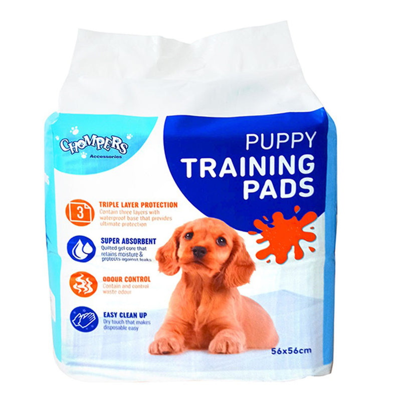 200PCS Puppy Pet Dog Training Pads Super Absorbent Quilted Triple Layer 56x56cm