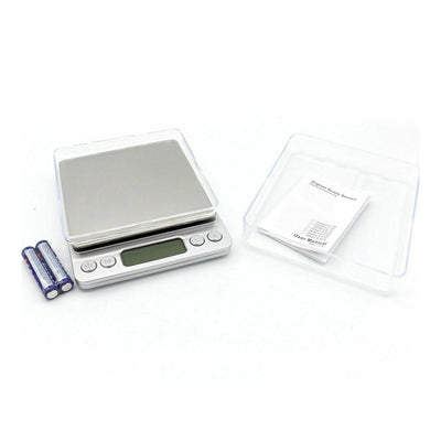 Digital Compact Portable Scale Jewellery Gold Weighing Kitchen Food Pocket 0.1g/2kg