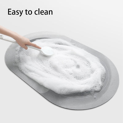 Super Absorbent Non-Slip Floor Mat Quick-Drying Bath Mats Soft Home Bathroom