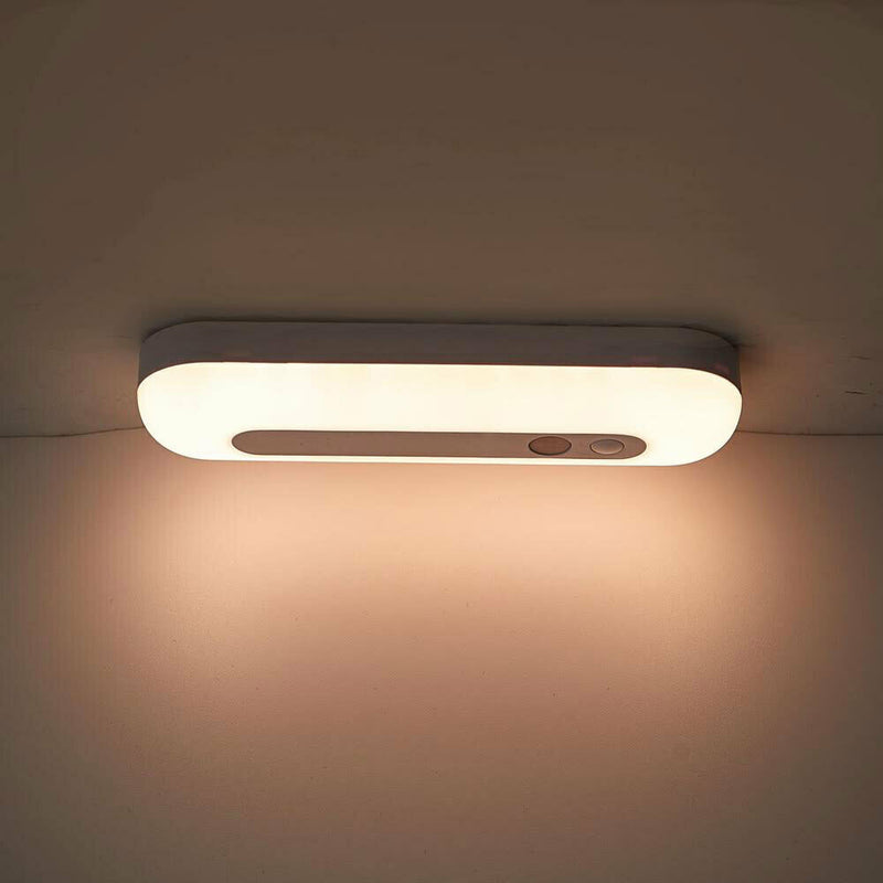 LED Motion Sensor Under Closet Night Light Rechargeable Cabinet Dimmable Lamp