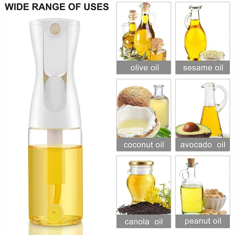 2PCS Oil Sprayer Bottle Olive Dispenser Cooking Baking BBQ Mist Spray 300ml