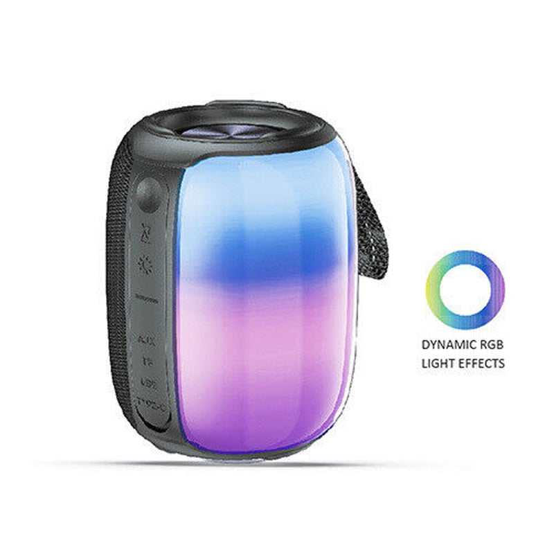 RGB Wireless Portable Bluetooth Speaker Colourful LED Lights Rechargeable Loud Sound