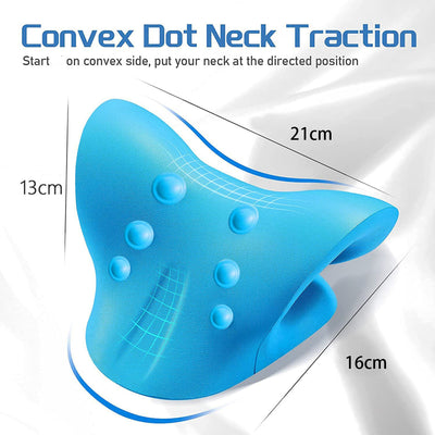 Neck Stretcher Traction Pillow Support Original Cloud Shape Cervical Pain Relief Soft