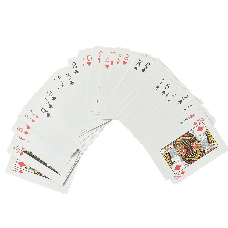 2PK Jumbo Playing Cards Large Big Deck Card Game Plastic Coated Poker Plating Cards