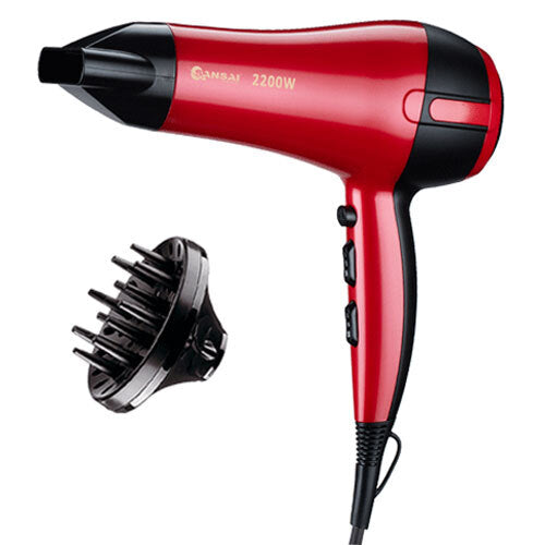 Professional Hair Dryer Blower with Diffuser Styling Concentrator Head Dry 2200W