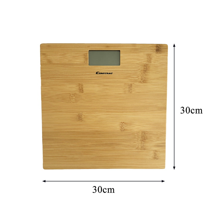 180kg Electronic Digital LCD Bamboo Platform Body Bathroom Scale Gym Weight Scales