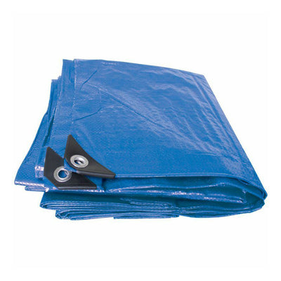 Durable Tarpaulin Waterproof Cover Shelter Camping Car Weatherproof Blue Tarp