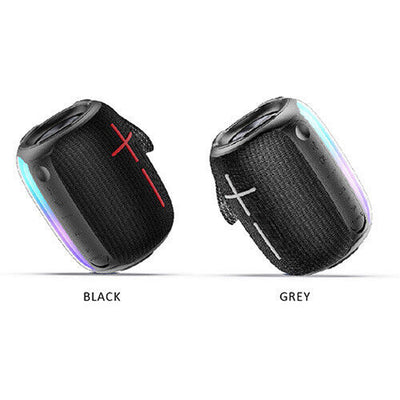 RGB Wireless Portable Bluetooth Speaker Colourful LED Lights Rechargeable Loud Sound