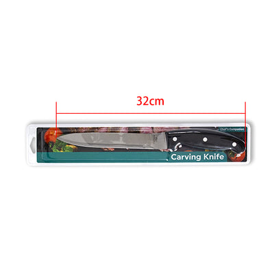 Carving Knife Stainless Steel Blade Kitchen Chef Cook Knives Sharp Butcher Meat Knife