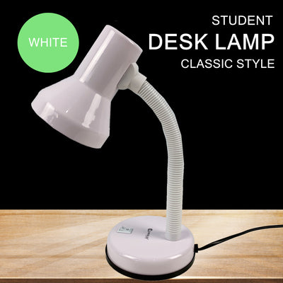 Desk Lamp Adjustable Flexible Neck Table Work Student Study Light Bedroom