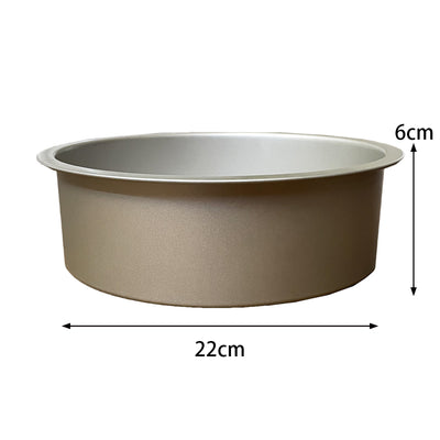 Round Cake Pan Baking Tray Tin Non-Stick Bake Bakeware Deep Dish Mould Tool 20cm