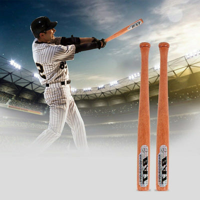 Wooden Baseball Bat Racket Outdoor Sports Softball Wood Base Ball 63cm/81cm