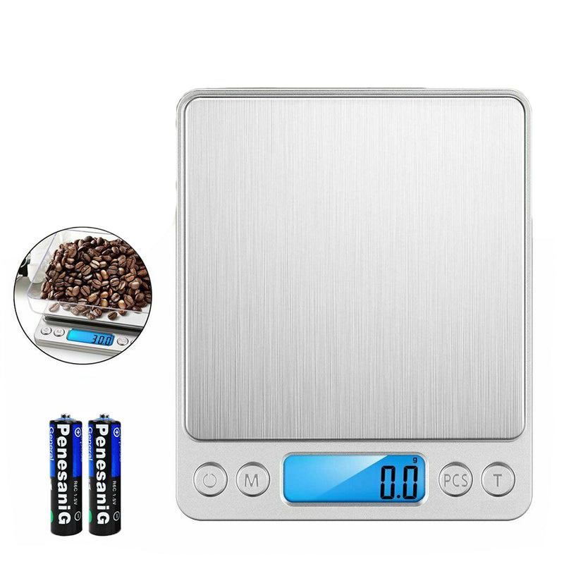 Digital Compact Portable Scale Jewellery Gold Weighing Kitchen Food Pocket 0.1g/2kg