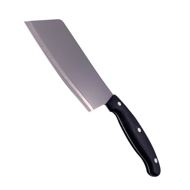 Cleaver Knife Stainless Steel Blade Kitchen Chef Cook Knives Sharp Butcher Meat Fruit