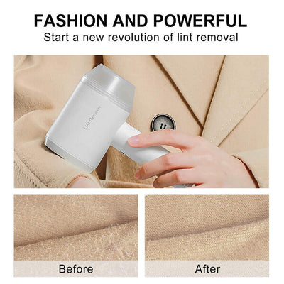 Electric Lint Remover Clothes Garment Cleaner Fabric Fluff Shaver USB Rechargeable