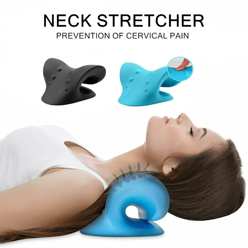 Neck Stretcher Traction Pillow Support Original Cloud Shape Cervical Pain Relief Soft