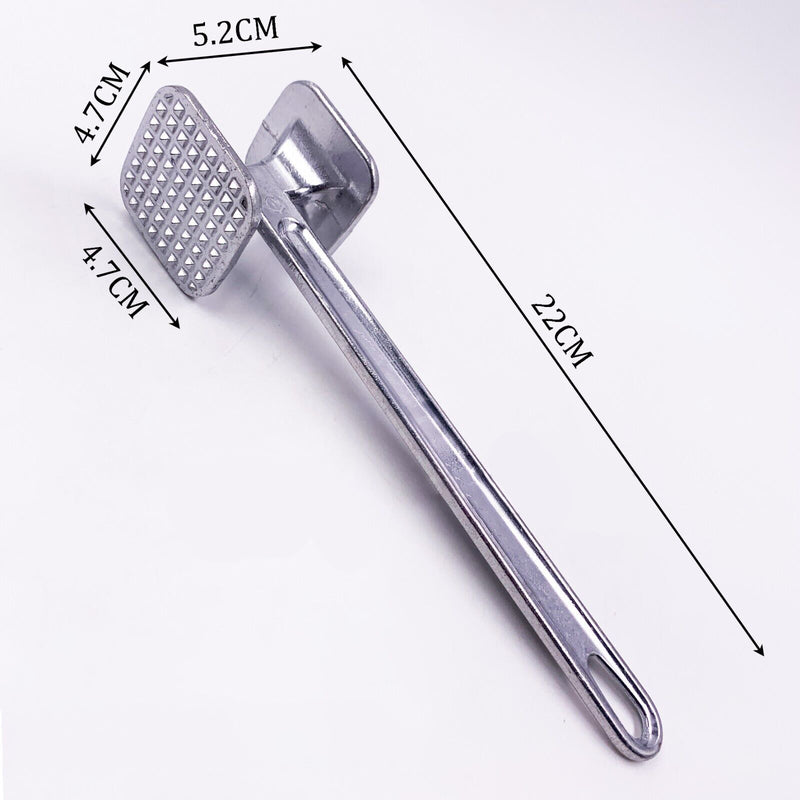 Aluminium Metal Meat Mallet Tenderiser Steak Beef Chicken Hammer Tenderizer Tool