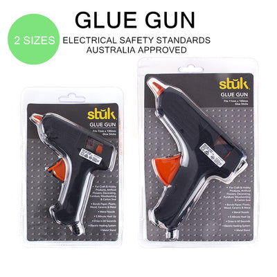 Electric Hot Melt Glue Gun Trigger Adhesive Sticks Craft DIY Hobby Repair Wood Fabric