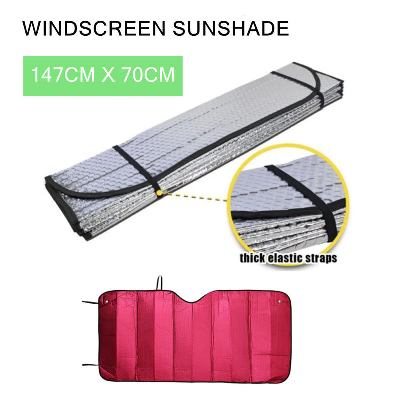 Car Front Windscreen Window Screen Sun Shade Sunshade Cover Shield Block Large